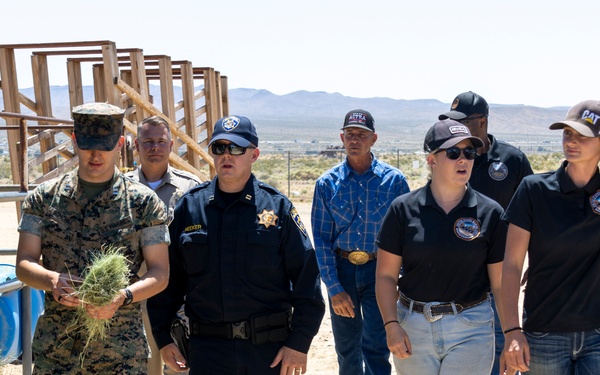 CHP Visit to Mounted Color Guard Stables