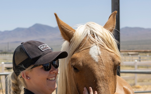 CHP Visit to Mounted Color Guard Stables