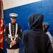 Joint Armed Forces Color Guard Engage with Detroit High School Students