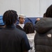 Joint Armed Forces Color Guard Engage with Detroit High School Students