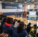 Joint Armed Forces Color Guard Engage with Detroit High School Students