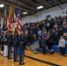 Joint Armed Forces Color Guard Engage with Detroit High School Students