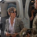 Patty George visits Fort Stewart