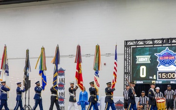 Joint Armed Forces Color Guard at the USA Wheelchair Football League All-Star Game