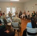 Patty George visits Fort Stewart