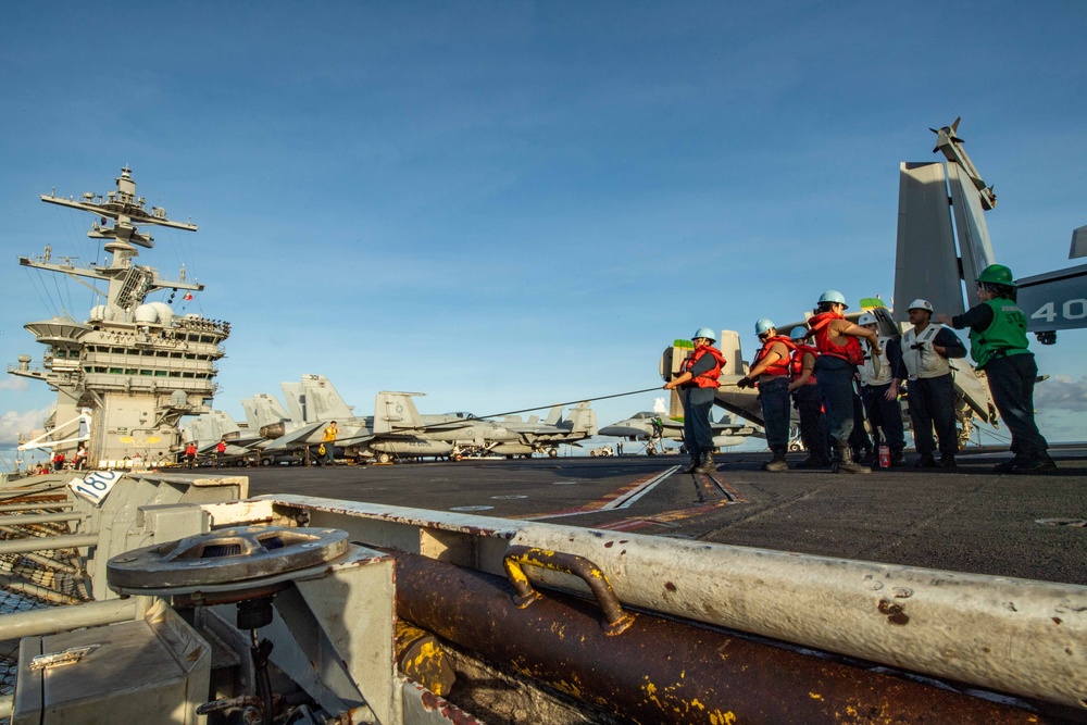 Theodore Roosevelt Replenishment-at-Sea