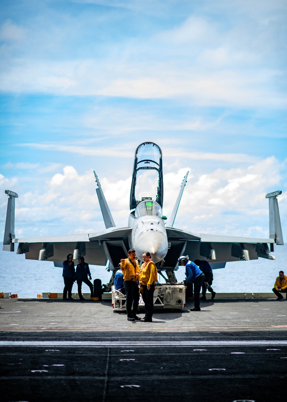 Theodore Roosevelt Flight Deck Ops