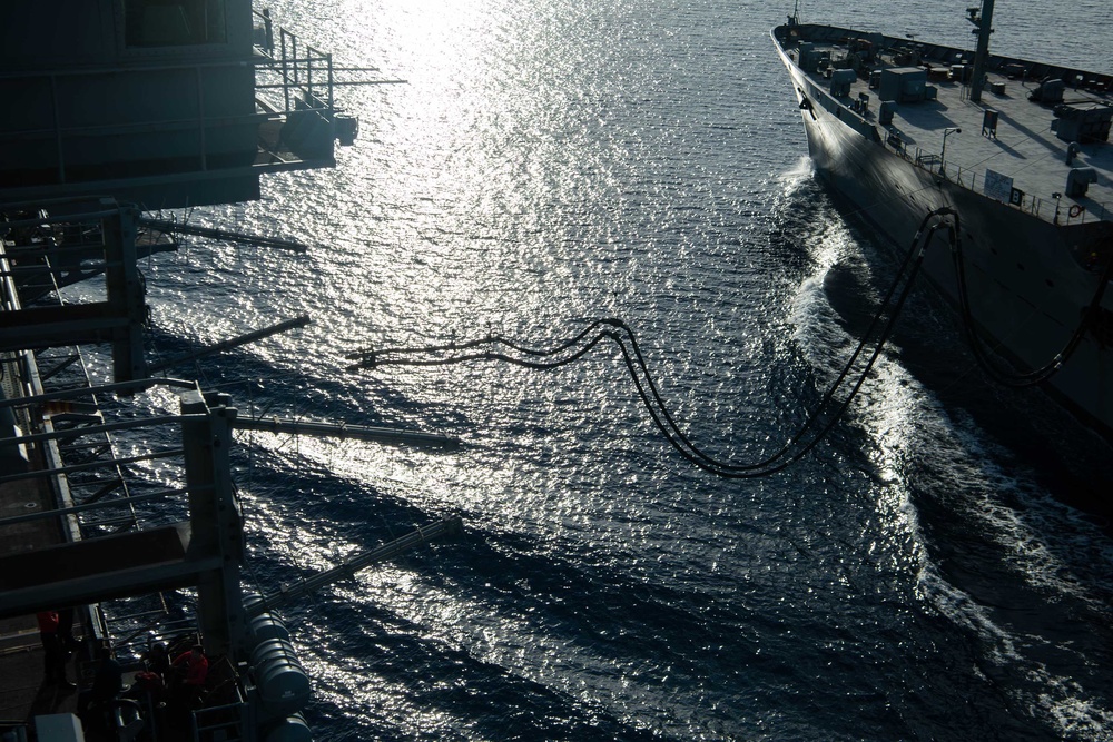 Theodore Roosevelt Replenishment-at-Sea