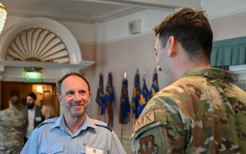 RAF Mildenhall Honorary Commander Induction Ceremony 2024