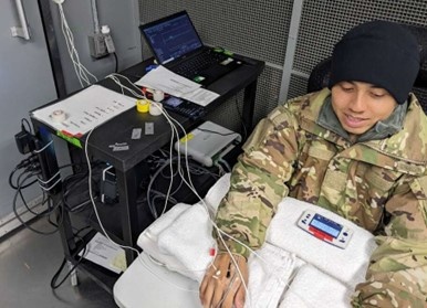 Regaining control of frigid fingers: USARIEM investigates a way for Service Members to remain effective in the cold