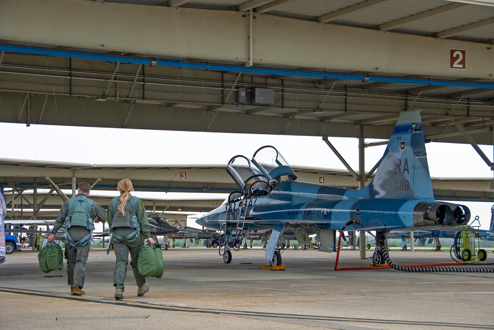 Local San Antonio honorary commanders take flight