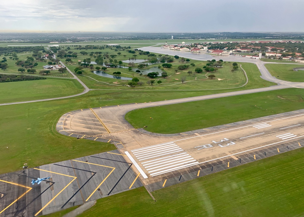 Local San Antonio honorary commanders take flight