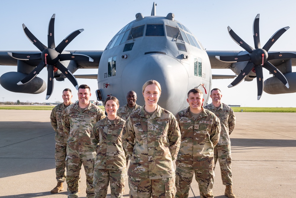 182nd Airlift Wing Recruiting and Retention section pictured in Peoria, Ill., April 8, 2024