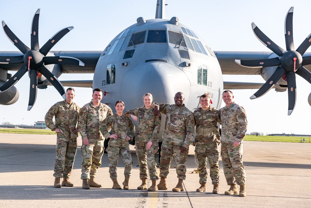 182nd Airlift Wing Recruiting and Retention section pictured in Peoria, Ill., April 8, 2024