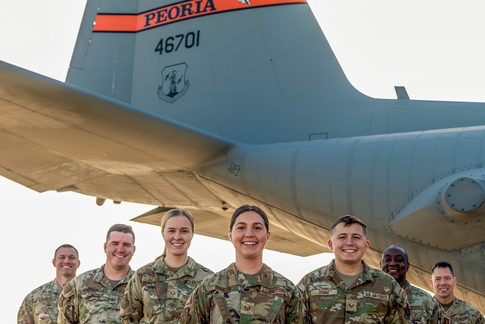 182nd Airlift Wing Recruiting and Retention section pictured in Peoria, Ill., April 8, 2024