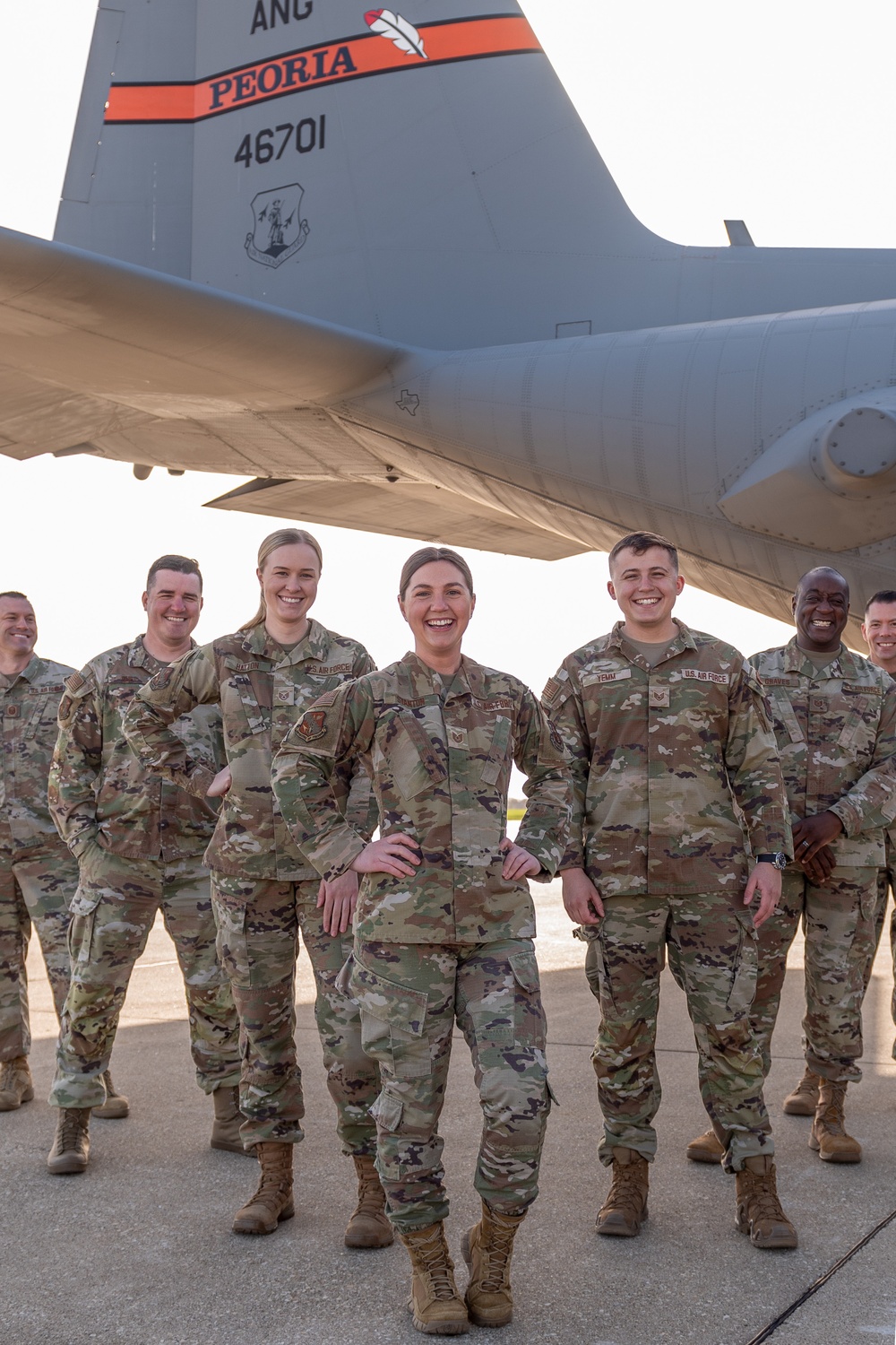 182nd Airlift Wing Recruiting and Retention section pictured in Peoria, Ill., April 8, 2024