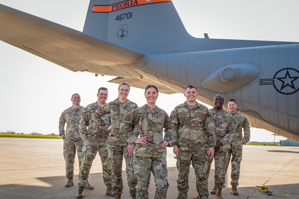 182nd Airlift Wing Recruiting and Retention section pictured in Peoria, Ill., April 8, 2024