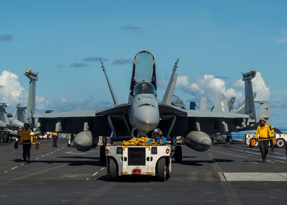Theodore Roosevelt Perform Critical Sea Passage, Trade Thoroughfare Operations in the South China Sea