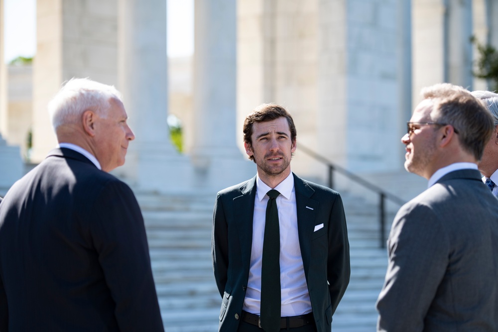 2023 Coca-Cola 600 Champion Ryan Blaney Visits ANC