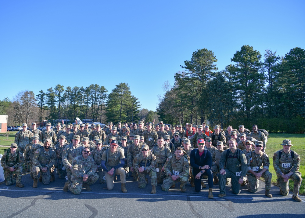 104th Fighter Wing holds second annual Norwegian Foot March