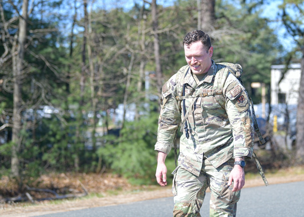 104th Fighter Wing holds second annual Norwegian Foot March