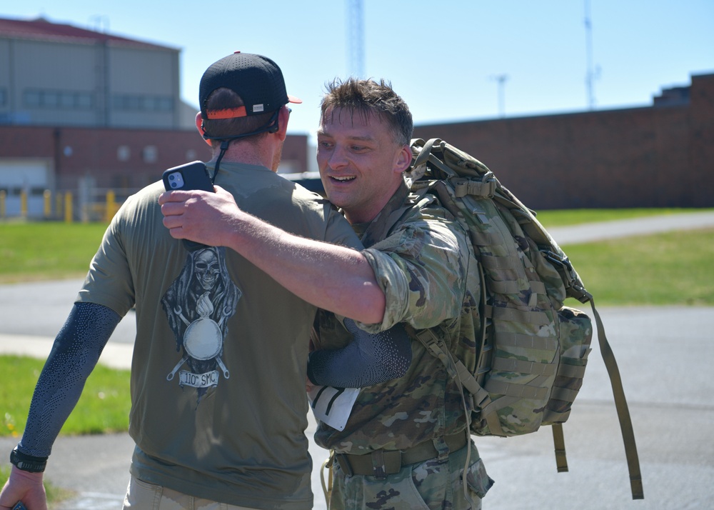 104th Fighter Wing holds second annual Norwegian Foot March