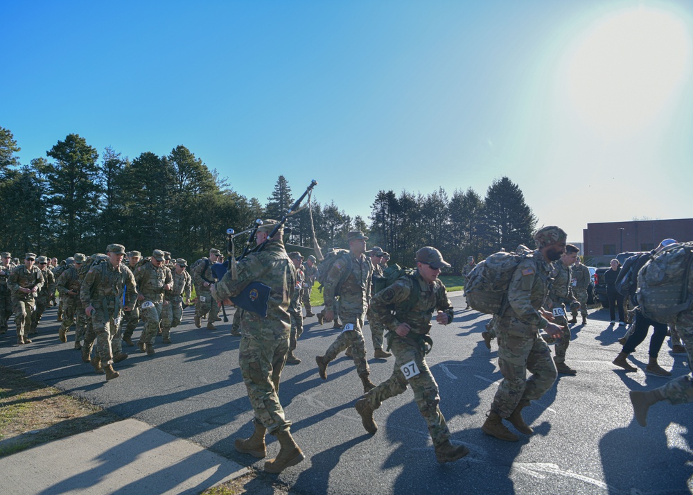 104th Fighter Wing holds second annual Norwegian Foot March