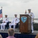 USS Gabrielle Giffords (LCS 10) Blue Crew Conducts Change of Command Ceremony