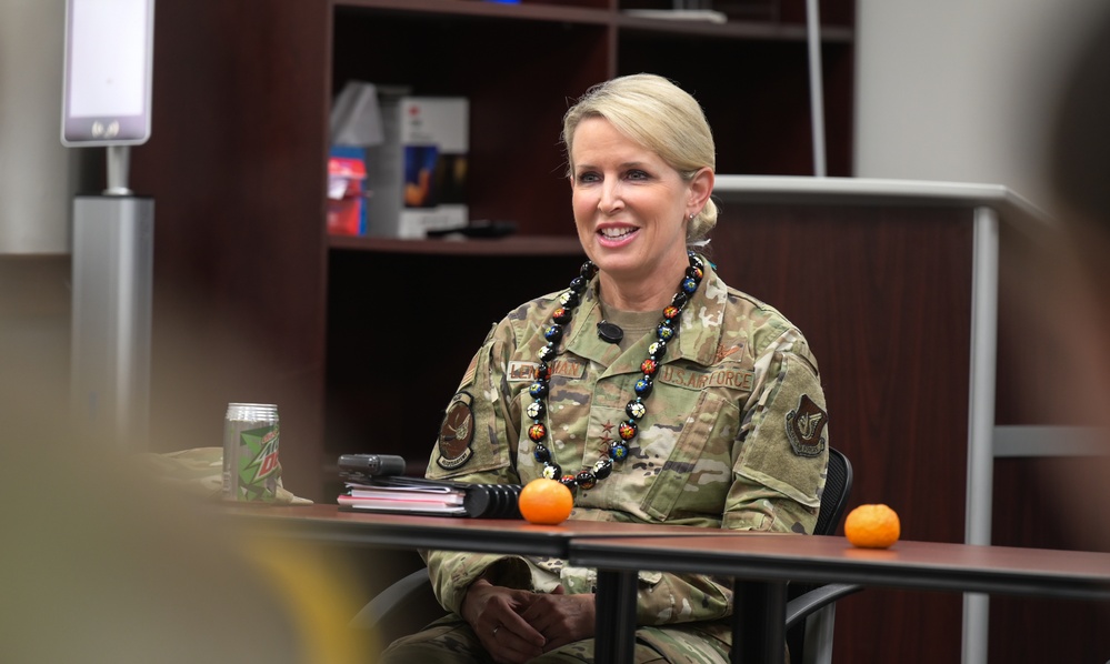 New leaders attend professional development with PACAF deputy commander