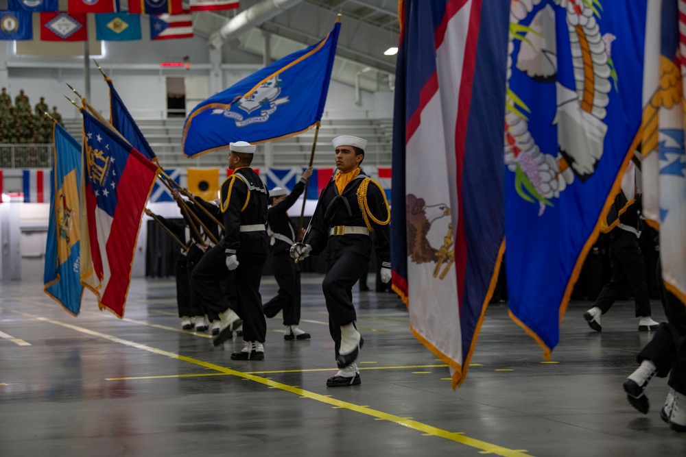 Recruit Training Command Pass in Review