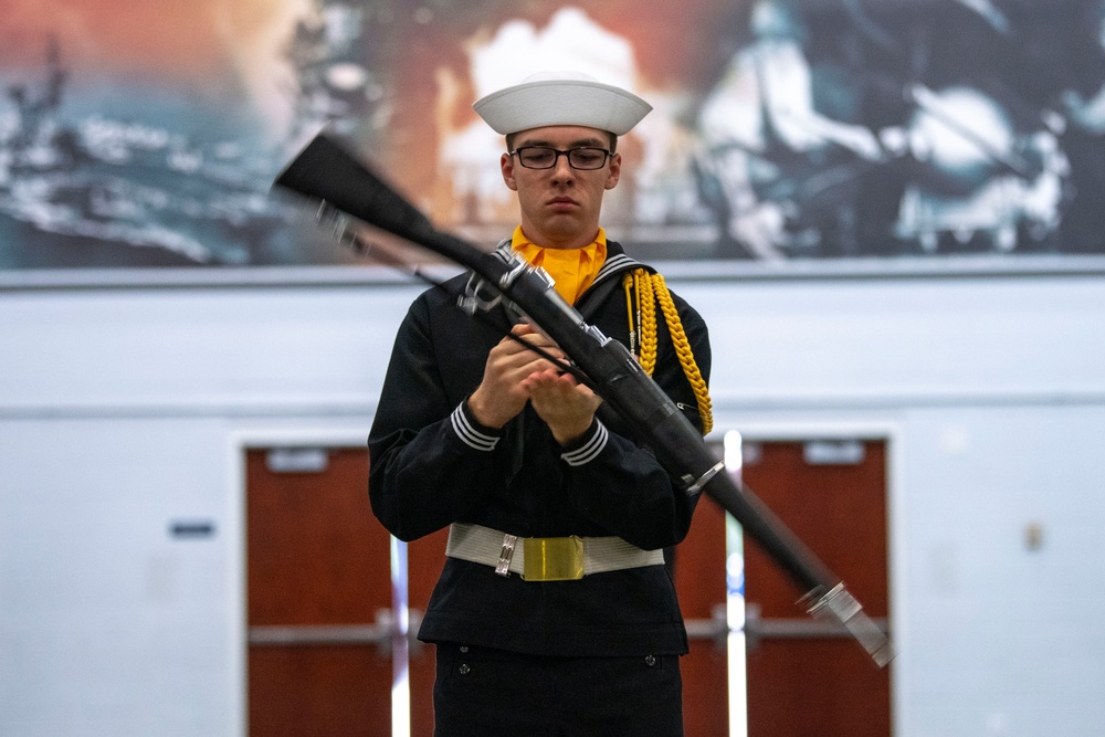 Recruit Training Command Pass in Review