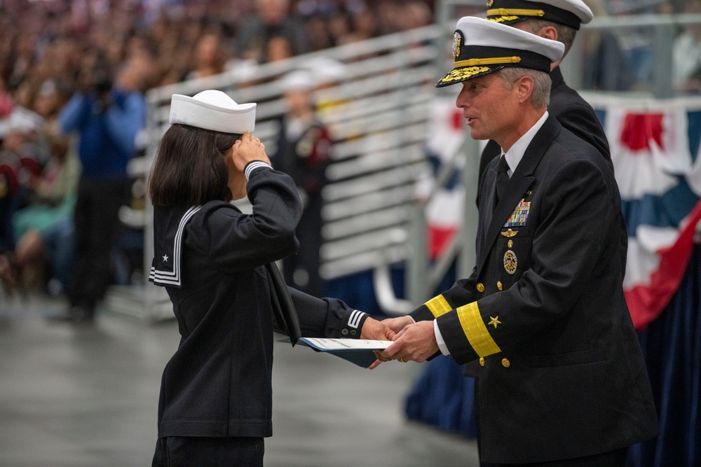 Recruit Training Command Pass-in-Review Award Winners