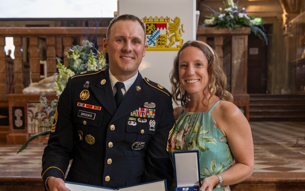 U.S. Soldier Recognized by the Bavarian Minister President