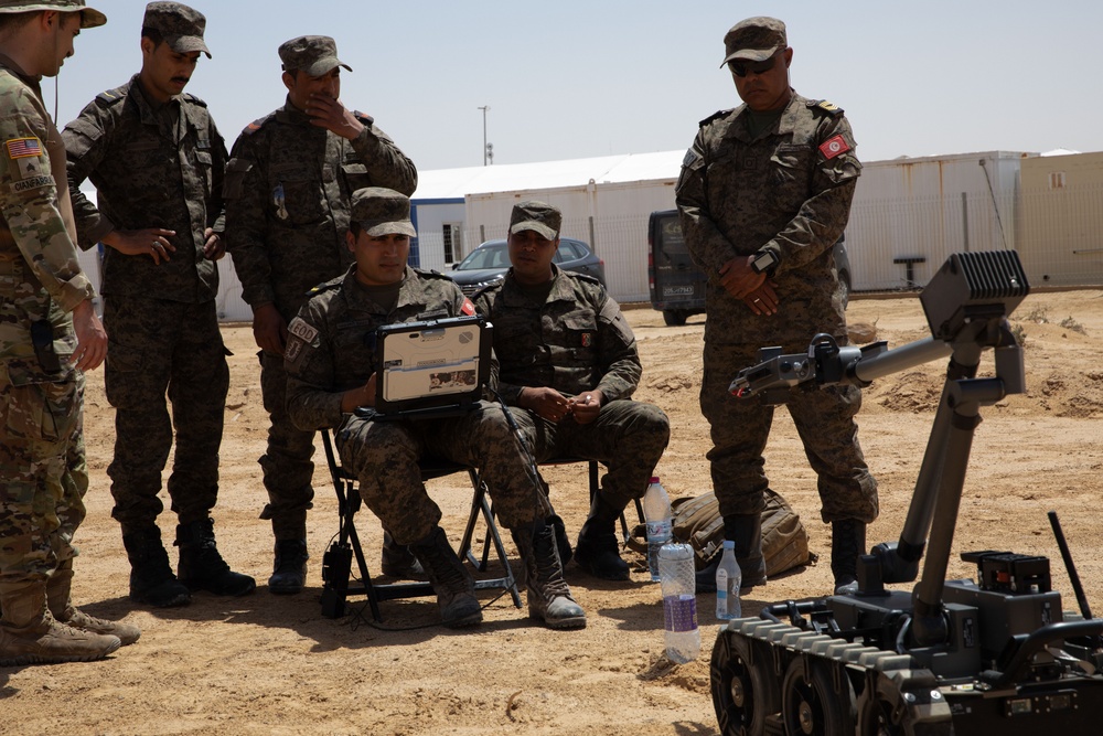 US, Tunisia conduct ordnance disposal at African Lion 2024