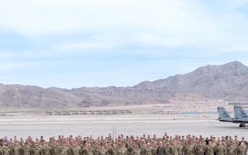 142nd Wing Airmen support Weapons Instructor Course at Nellis AFB