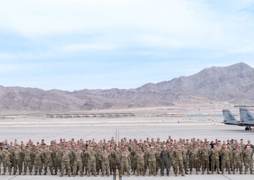142nd Wing Airmen support Weapons Instructor Course at Nellis AFB