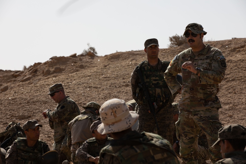 300th Military Intelligence Battalion provides translation services during African Lion 2024