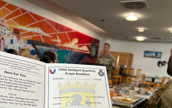 USAG Stuttgart Quarterly National Day of Prayer - 2 May 2024