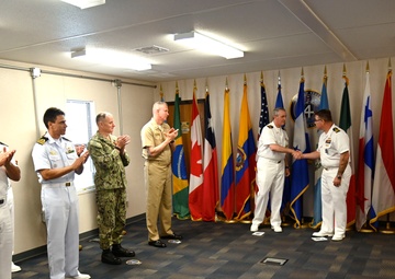 4th Fleet Holds Turnover Ceremony for the Secretary of IANTN