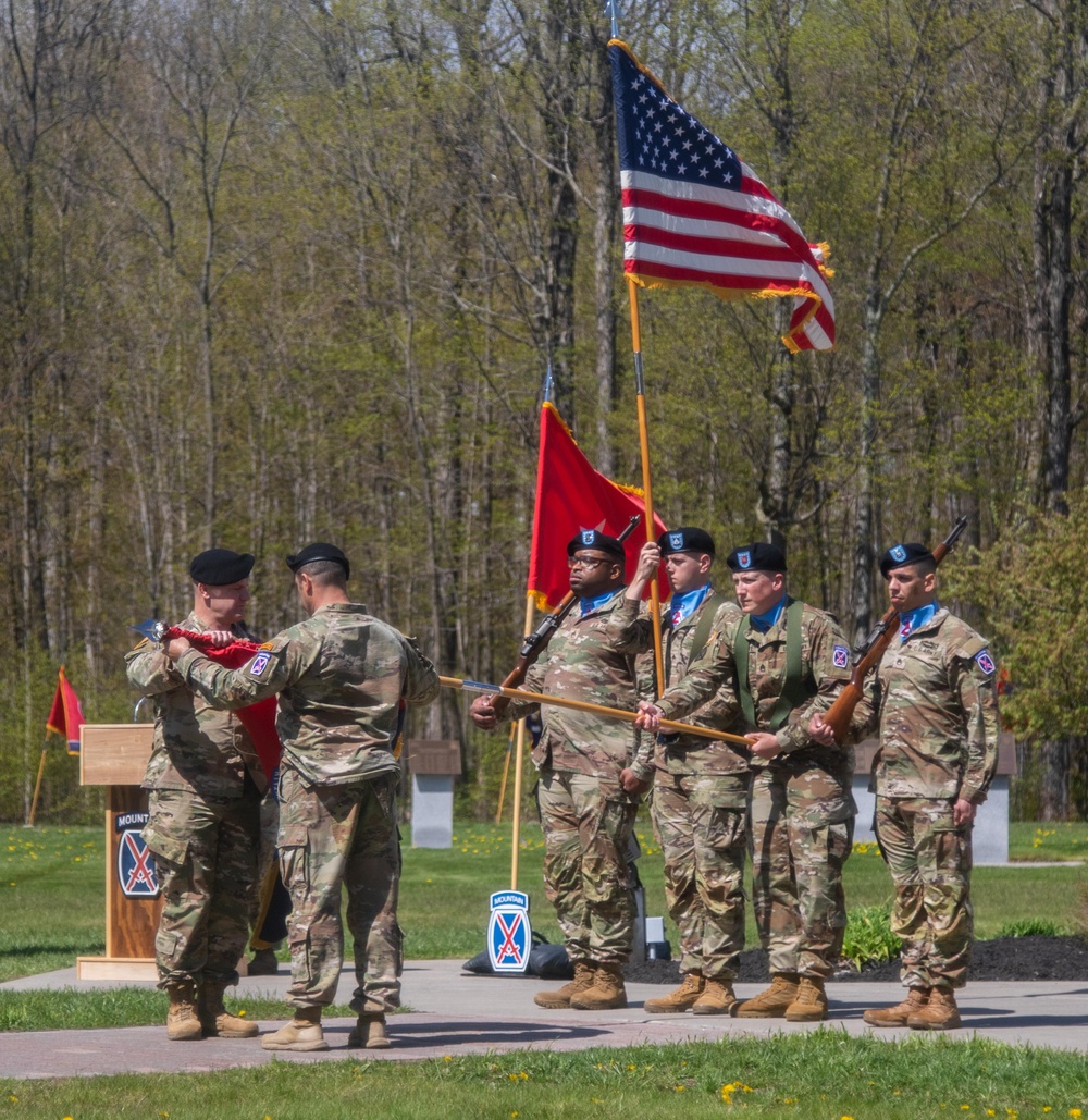 2nd Brigade Combat Team, 10th Mountain Division Uncasing Ceremony 2024