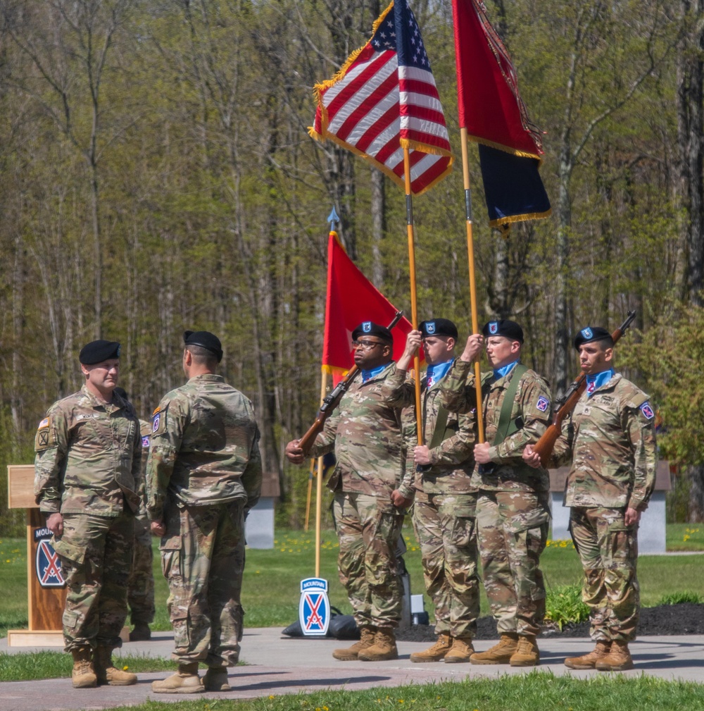 2nd Brigade Combat Team, 10th Mountain Division Uncasing Ceremony 2024