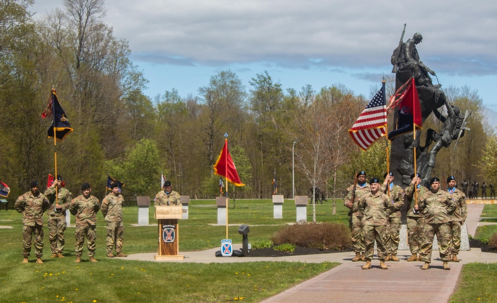 2nd Brigade Combat Team, 10th Mountain Division Uncasing Ceremony 2024