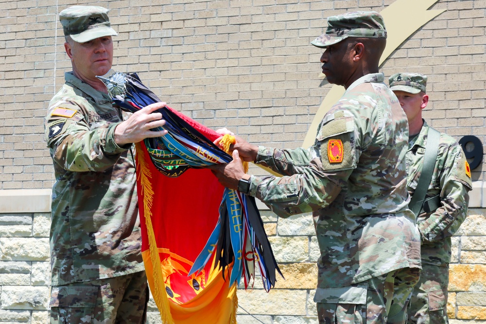 69th Air Defense Artillery Uncase Colors