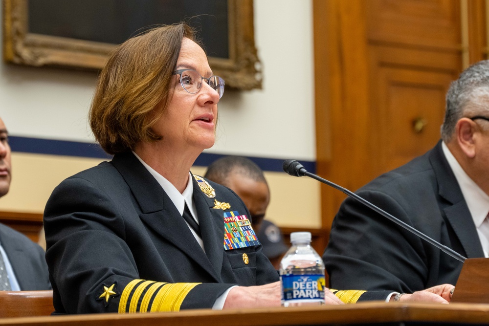 CNO delivers testimony before House Armed Services Committee