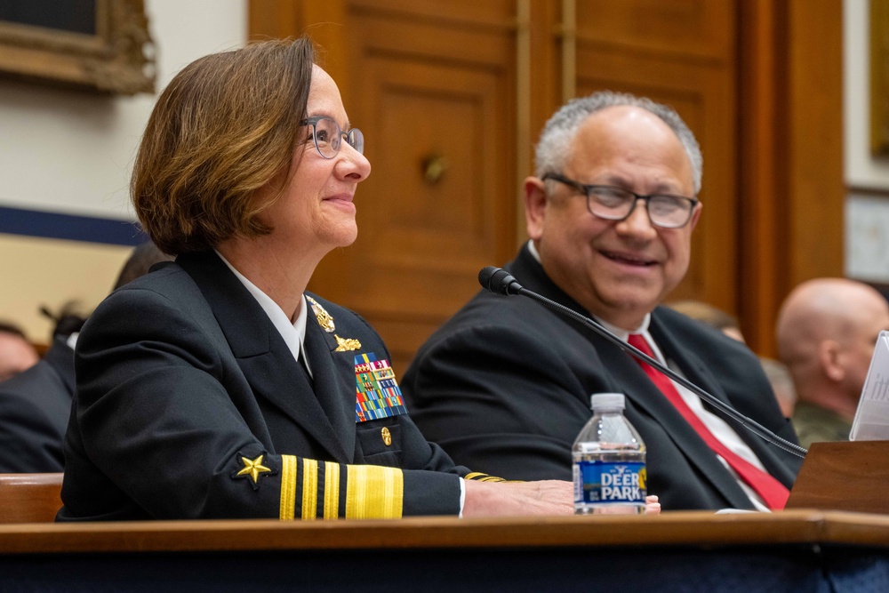 CNO delivers testimony before House Armed Services Committee