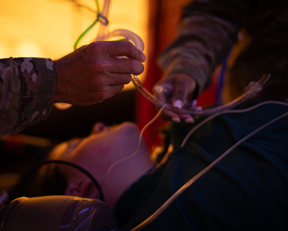 ALNG CERFP Medical Teams trains in mass casualty care with local medical students