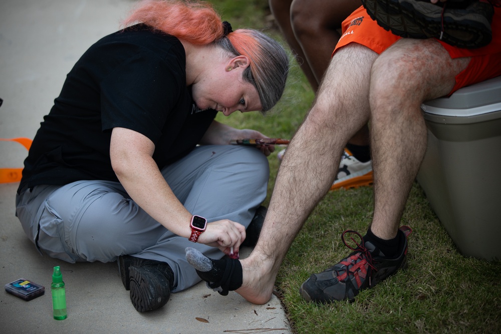 ALNG CERFP Medical Teams trains in mass casualty care with local medical students