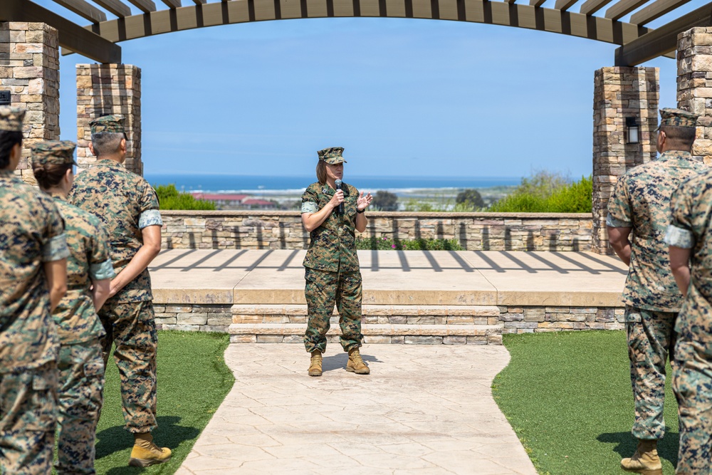 First female CID master gunnery sergeant Promotion