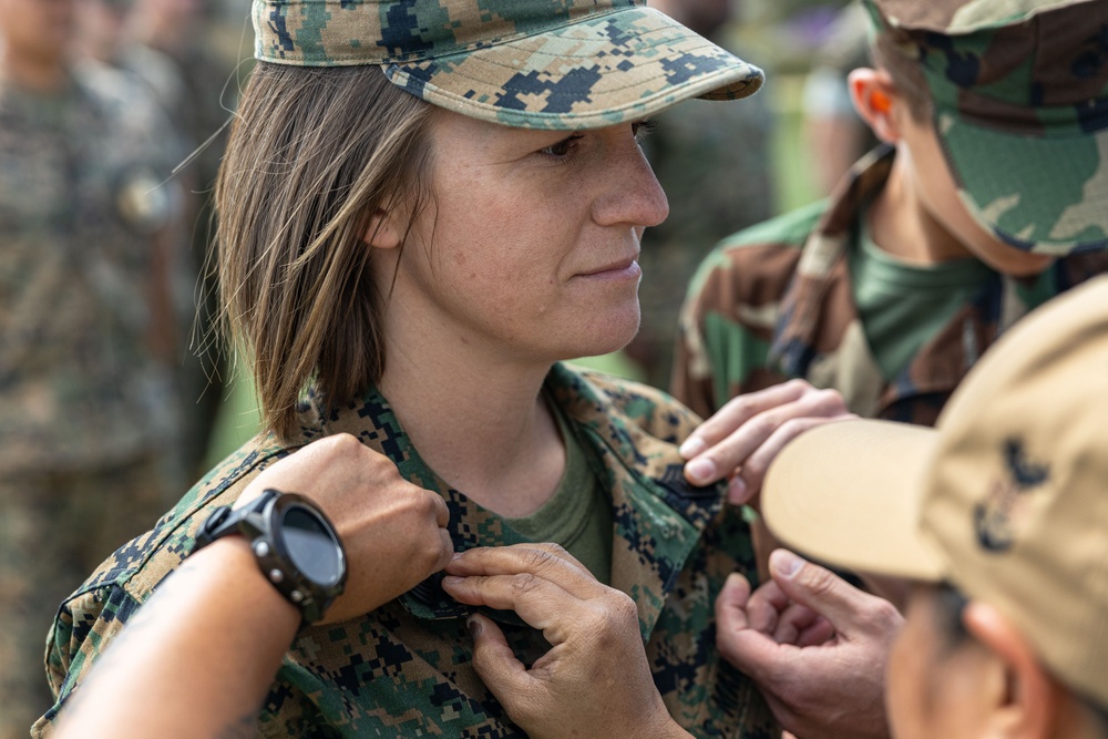 First female CID master gunnery sergeant promotion