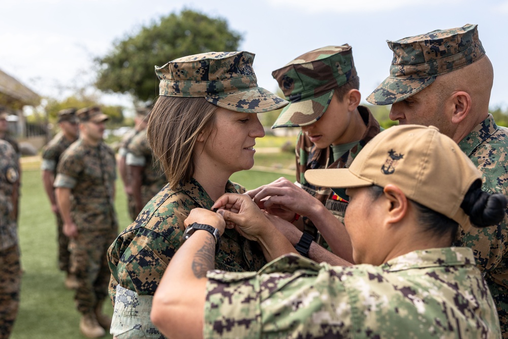 First female CID master gunnery sergeant promotion